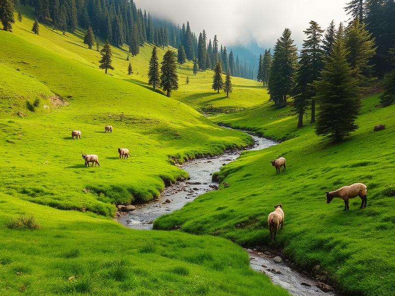 Doodhpatri meadows Kashmir