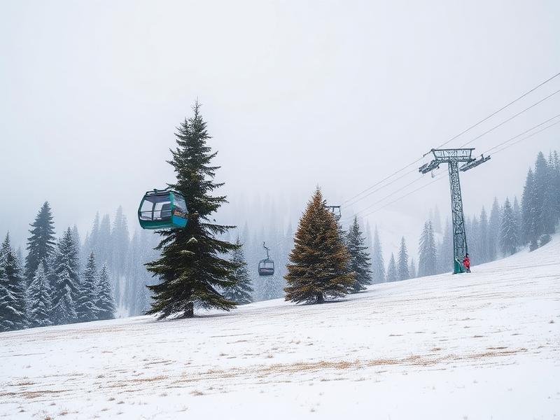 Gulmarg snow-covered meadows Kashmir