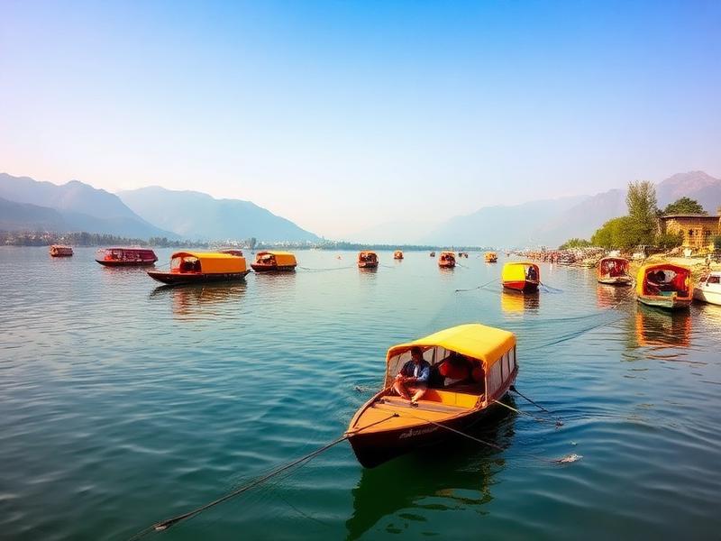 Srinagar Kashmir cityscape